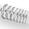 Stainless Steel Figaro Chain Bracelet